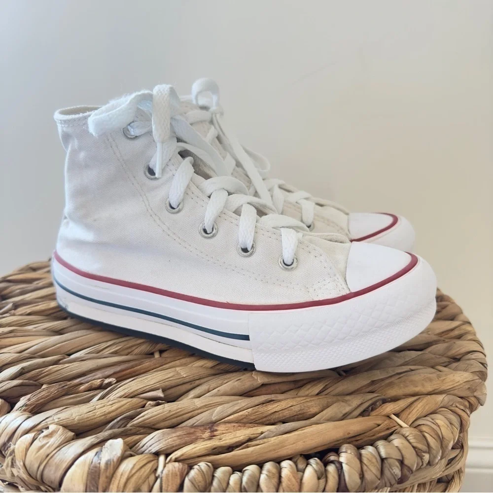 Converse Chuck Taylor All Star Hi Lift Sneaker - Little Kid - White Size 1